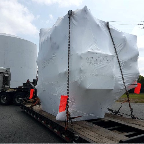 75,200 lbs Transformer main body move from Virginia, USA to Alberta, Canada