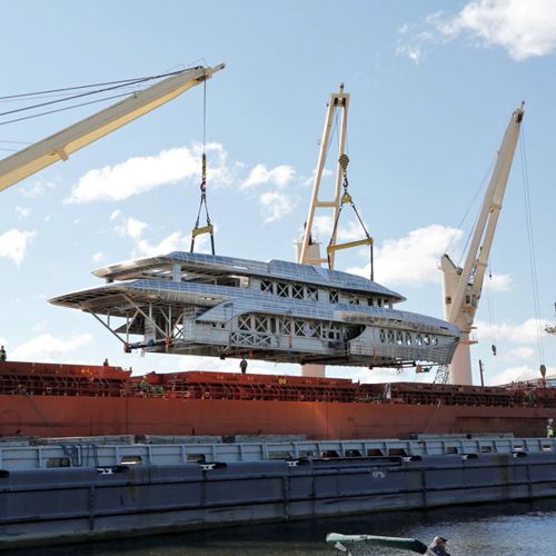 Aluminum Yacht Sections | Ambercor Shipping