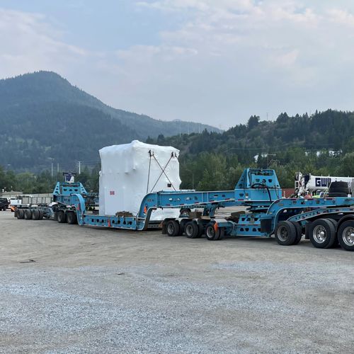 Transported Cement Plant Components to Arizona, USA