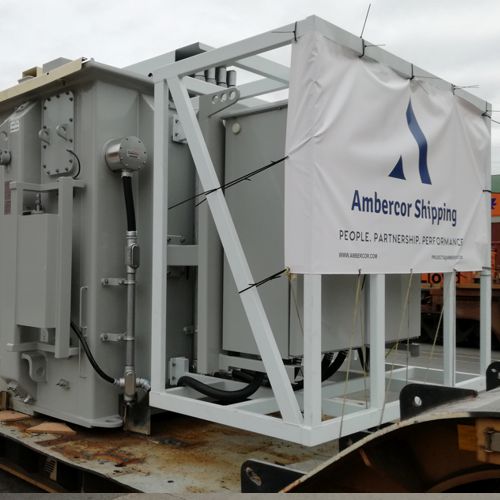 2 x Reactor Units Transportation by Rail | Ambercor Shipping