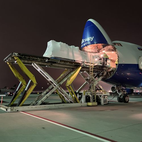 Aircharter Shipment out of YYC - Calgary Airport