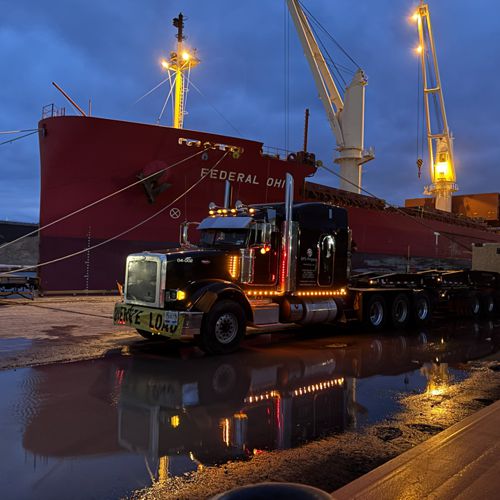 137,000 pounds of precision on the move